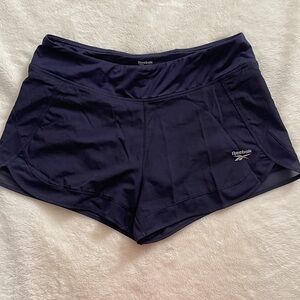Reebok Women's Navy Blue Shorts
